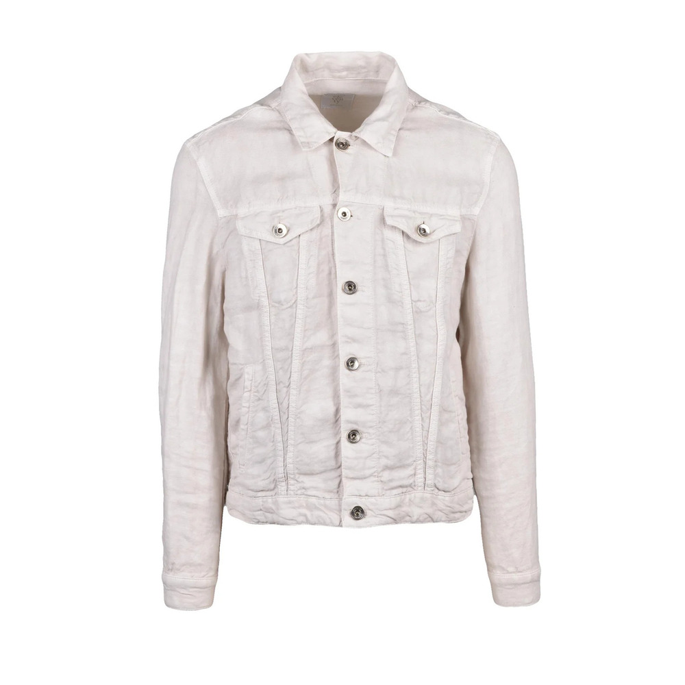 ELEVENTY Beige Linen Jacket